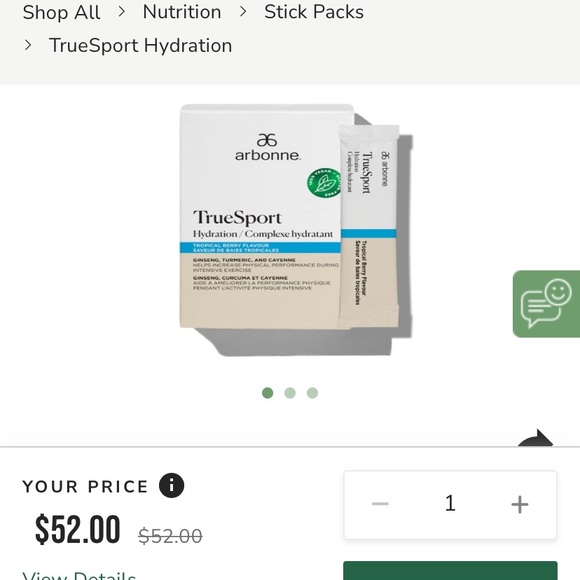 Arbonne true sport hydration - Picture 3 of 3